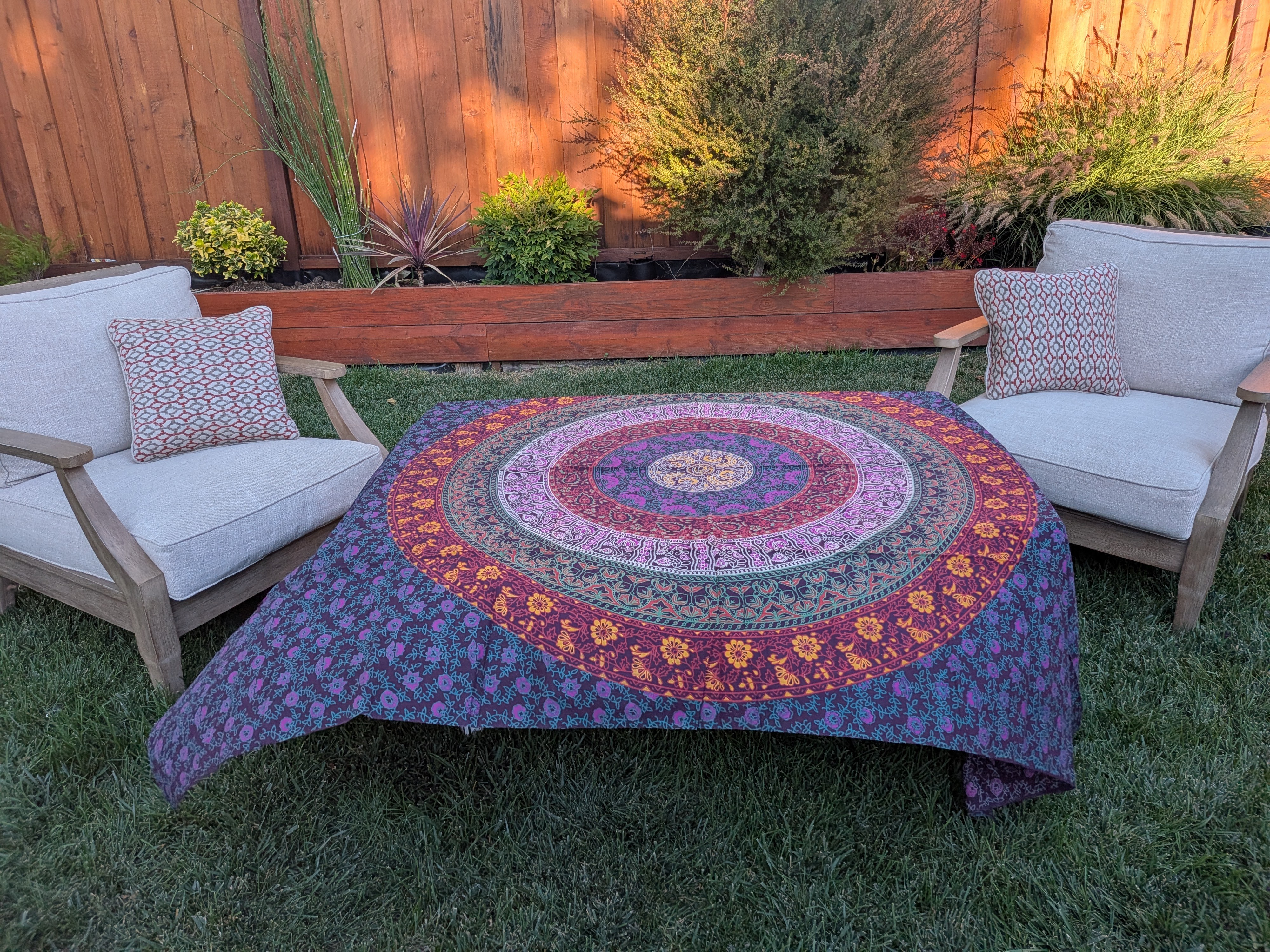 Mantel Mandala Rubí